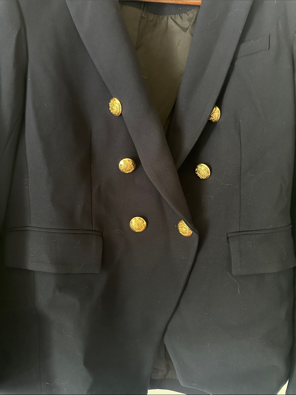 Veronica Beard Miller Dickey Jacket Size 14 NAVY - Picture 6 of 6